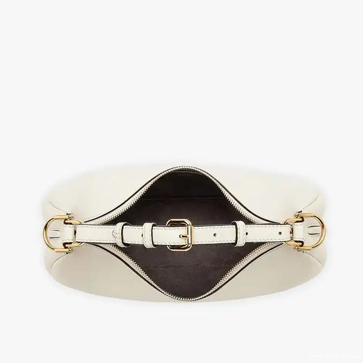 Cheap Fendigraphy Leather Small Calf White Bag Fendi In Hobo 0619